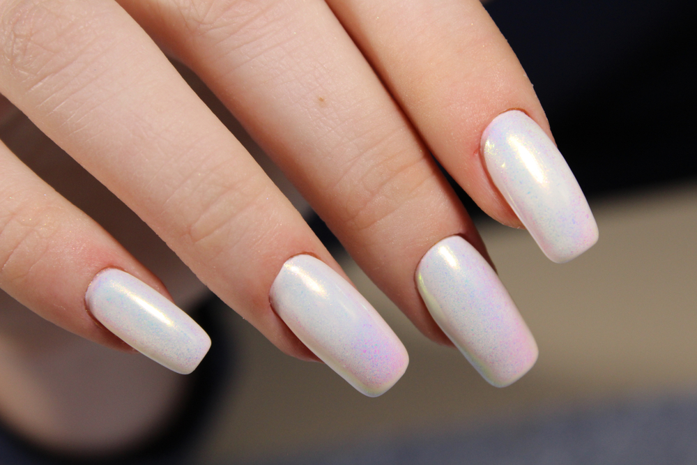 7. Coffin Nails with Pearl Embellishments - wide 4